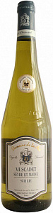 Белое Сухое Вино Domaine de la Noe Muscadet Sevre et Maine Sur Lie 0.75 л