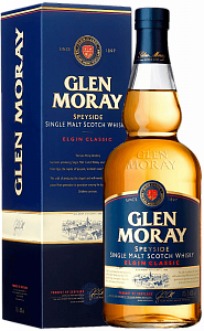 Виски Glen Moray Elgin Classic Single Malt Scotch 0.7 л Gift Box