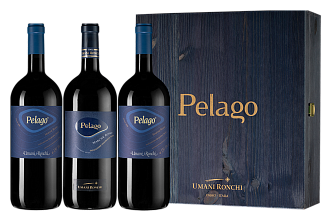Вино Umani Ronchi Pelago 1996 + 2000 + 2003 1.5 л 3 шт.