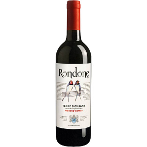 Красное Сухое Вино Settesoli Rondone Nero d'Avola Sicilia 2018 г. 0.75 л