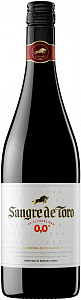 Красное Полусладкое Вино безалкогольное Sangre de Toro Tinto De-Alcoholised 0.75 л