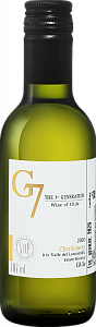 Белое Сухое Вино G7 Chardonnay 0.187 л
