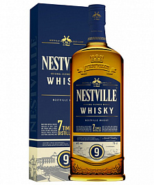 Виски Nestville Whisky Blended 9 Years Old 0.7 л Gift Box