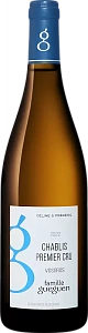 Белое Сухое Вино Vosgros Chablis 1er Cru AOC Celine & Frederic Gueguen 0.75 л