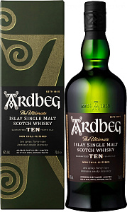 Виски Ardbeg 10 Years Old 0.7 л Gift Box
