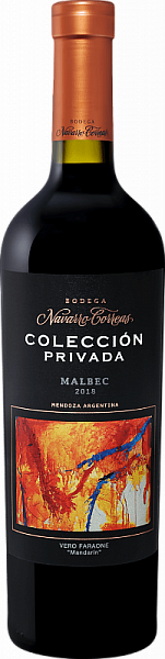 Вино Coleccion Privada Malbec 2019 г. 0.75 л