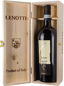 Красное Полусухое Вино Lenotti Le Crosare Valpolicella Ripasso DOC Classico Superiore 1.5 л в подарочной упаковке