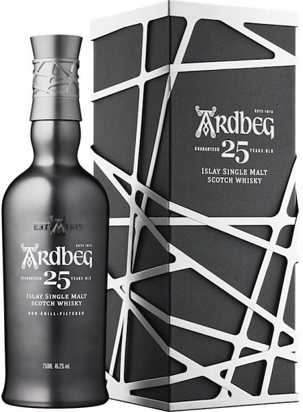 Виски Ardbeg 25 Years Old Single Malt 0.7 л Gift Box