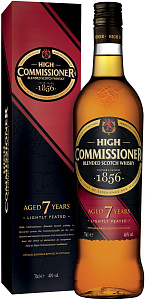 Виски High Commissioner 7 Years Old 0.7 л Gift Box