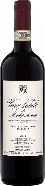Вино Vino Nobile di Montepulciano DOCG Tenuta di Gracciano Della Seta 2017 г. 0.75 л