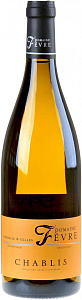 Белое Сухое Вино Domaine Nathalie & Gilles Fevre Chablis 0.75 л