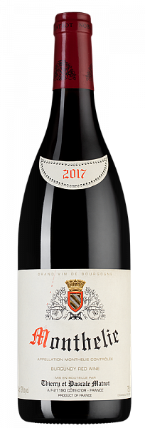 Вино Monthelie 2017 г. 0.75 л