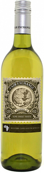 Вино Fair Exchange White Semi Sweet 0.75 л