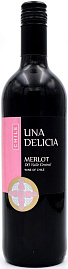 Вино Una Delicia Merlot 0.75 л