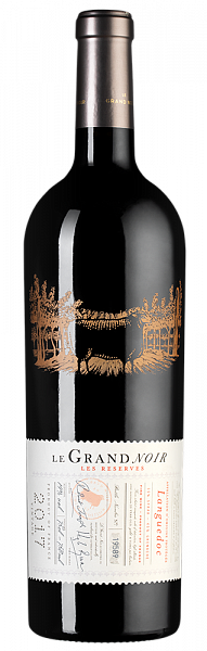 Вино Le Grand Noir Les Reserves 2017 г. 0.75 л