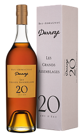 Арманьяк Les Grands Assemblages 20 Ans d'Age Bas-Armagnac 0.7 л в подарочной упаковке