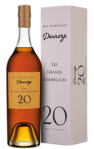 Арманьяк Les Grands Assemblages 20 Ans d'Age Bas-Armagnac 0.7 л в подарочной упаковке