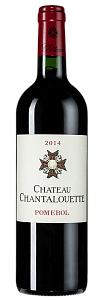 Красное Сухое Вино Chateau Chantalouette 2015 г. 0.75 л