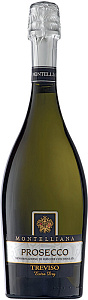 Белое Брют Игристое вино Montelliana Prosecco Treviso Extra Dry 0.75 л