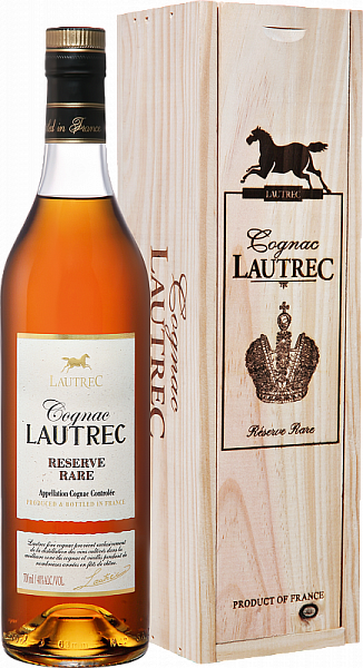 Коньяк Lautrec Reserve Rare 0.7 л Gift Box