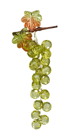 Декор Uva Ambra-Verde 7 см