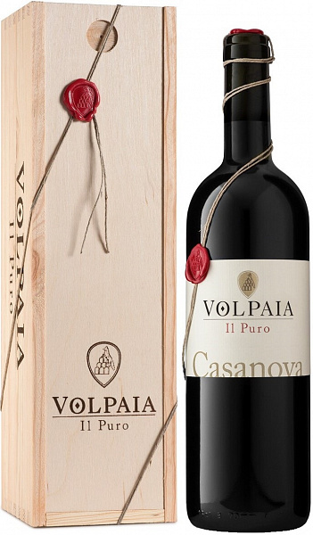 Вино Castello di Volpaia Il Puro Casanova Chianti Classico Riserva 0.75 л Gift Box
