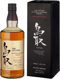 Виски The Tottori Bourbon Barrel Blended Japanese Whisky 0.7 л в подарочной упаковке