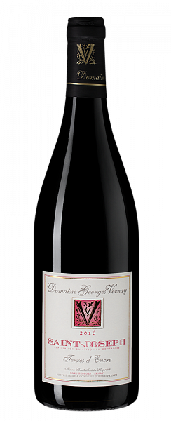 Вино Saint-Joseph Terres d'Encre 2016 г. 0.75 л