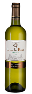 Белое Сухое Вино Chateau Les Rosiers Blanc 2018 г. 0.75 л