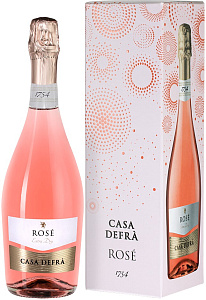 Розовое Брют Игристое вино Prosecco Rose 0.75 л Gift Box