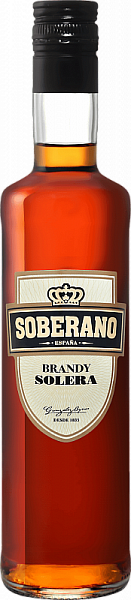 Бренди Soberano Solera 0.7 л