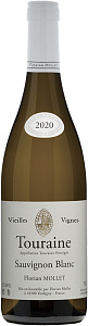 Белое Сухое Вино Florian Mollet Sauvignon Blanc Vieilles Vignes Touraine 0.75 л