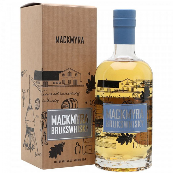 Виски Mackmyra Brukswhisky Single Malt Whisky 0.7 л Gift Box