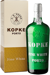 Белое Сладкое Портвейн Kopke Fine Blanc 0.75 л Gift Box