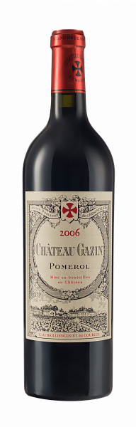 Вино Chateau Gazin 2015 г. 0.75 л