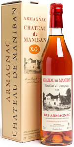 Арманьяк Castarede Chateau de Maniban XO Bas Armagnac 0.7 л Gift Box