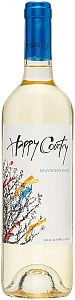 Белое Сухое Вино Happy Country Sauvignon Blanc Central Valley DO Bodegas y Vinedos de 0.75 л