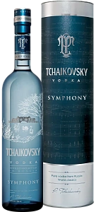 Водка Tchaikovsky Symphony 0.7 л в подарочной упаковке