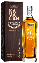 Виски Kavalan Single Malt 0.7 л Gift Box