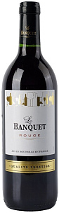 Красное Сухое Вино Le Banquet Rouge Sec 0.75 л