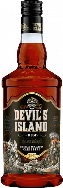 Ром Devil's Island Dark Anejo 1 л