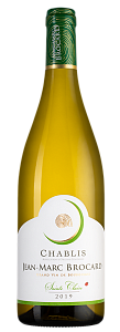 Белое Сухое Вино Chablis Sainte Claire Jean-Marc Brocard 2019 г. 0.75 л