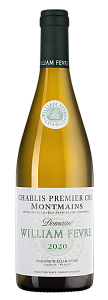 Белое Сухое Вино Chablis Premier Cru Montmains William Fevre 2020 г. 0.75 л