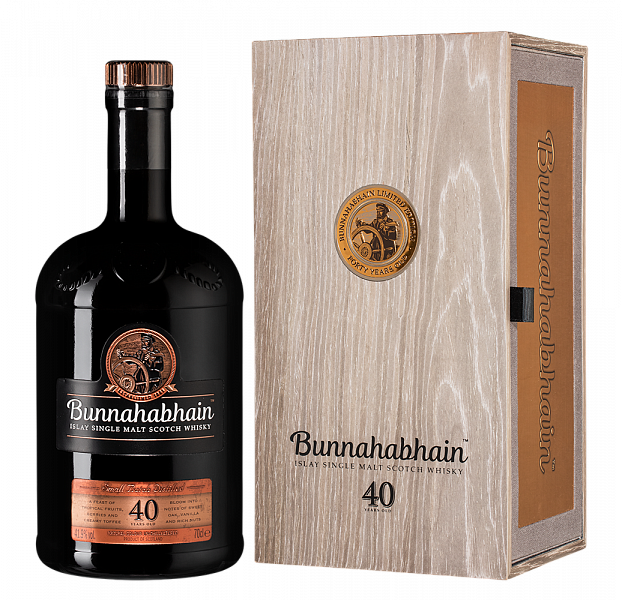 Виски Bunnahabhain 40 Years Old 0.7 л Gift Box