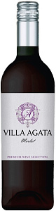 Красное Сухое Вино Villa Agata Merlot 0.75 л