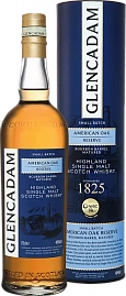 Виски Glencadam American Oak Reserve Bourbon Barrel Matured Highland Single Malt Scotch 0.7 л в подарочной упаковке
