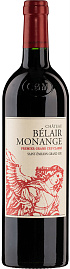 Вино Chateau Belair Monange 2017 г. 0.75 л