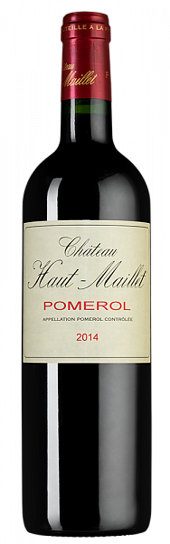 Вино Chateau Haut-Maillet 2014 г. 0.75 л