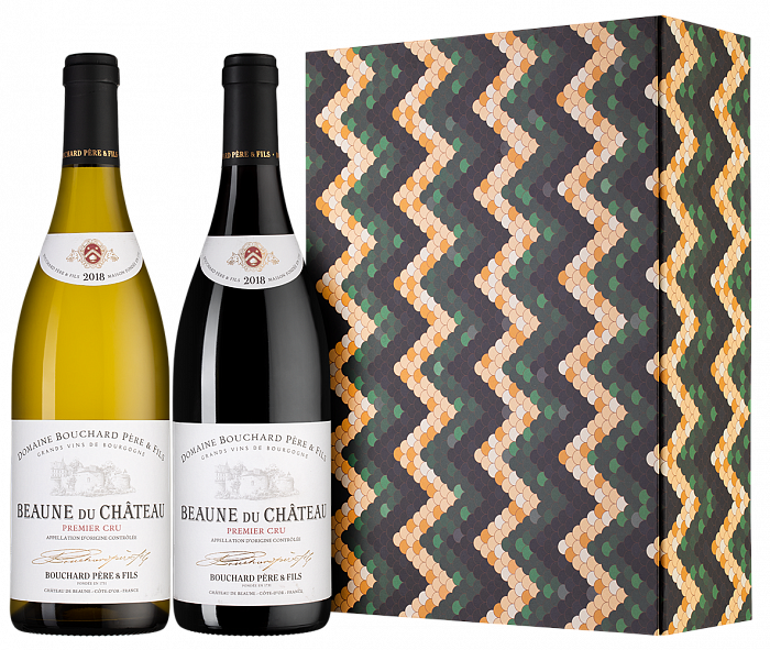 Вино Bouchard Pere & Fils Beaune du Chateau Premier Cru Rouge + Blanc 2 шт.