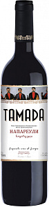 Красное Сухое Вино Tamada Напареули 0.75 л